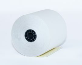 4 1/2" x 95' 2-ply (White/Canary) Rolls  (25 rolls)