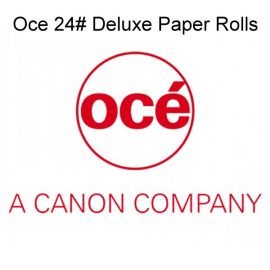 30" x 300' 24# Oce Deluxe Bond Plotter Paper, (2" core) 1 roll/case