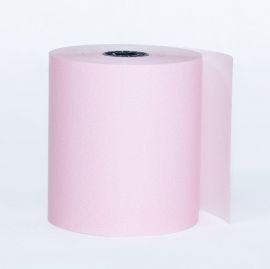 3 1/8" x 230' Pink Thermal Paper Rolls