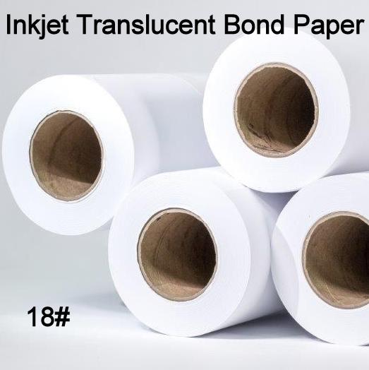 Translucent Bond Paper Rolls 18# 