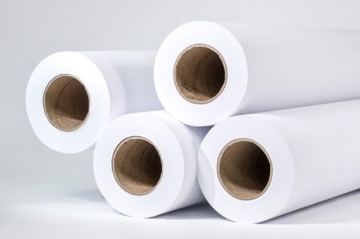 for sale online 2 HP C1860a Bright White Inkjet Paper Rolls 24 in X 150 FT 390 