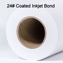 60" x 100' 24# Coated, High Resolution Plotter Paper, 1 roll/case