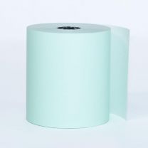 3 1/8" x 230' Green Thermal Paper Rolls