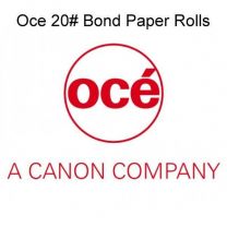 36" x 200' 20# Oce Brand Plotter Paper Rolls, (2" core) 4 rolls/case 