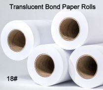 15" x 150' 18# Translucent Bond, 4 rolls/case (2" Cores)